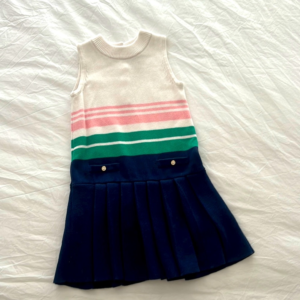 Janie and Jack pleated dress NWOT size 3💙